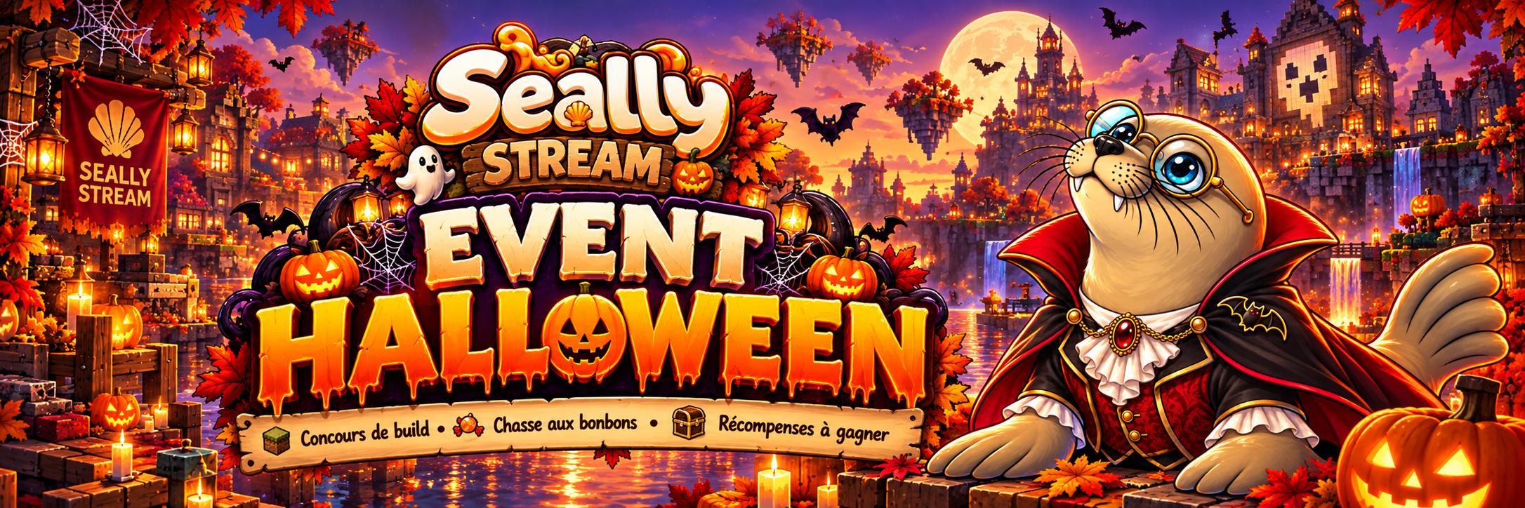 🎃 Halloween arrive sur Seally Stream !